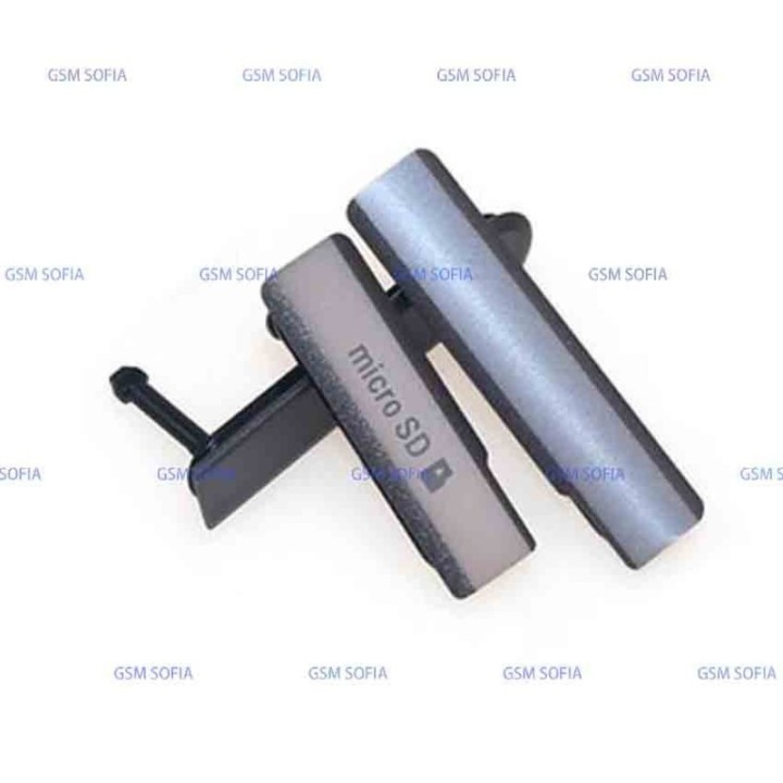 Tapon para puerto de carga + Puerto de la tarjeta SIM + Puerto MicRO para Z1 mini / Z1 compact
